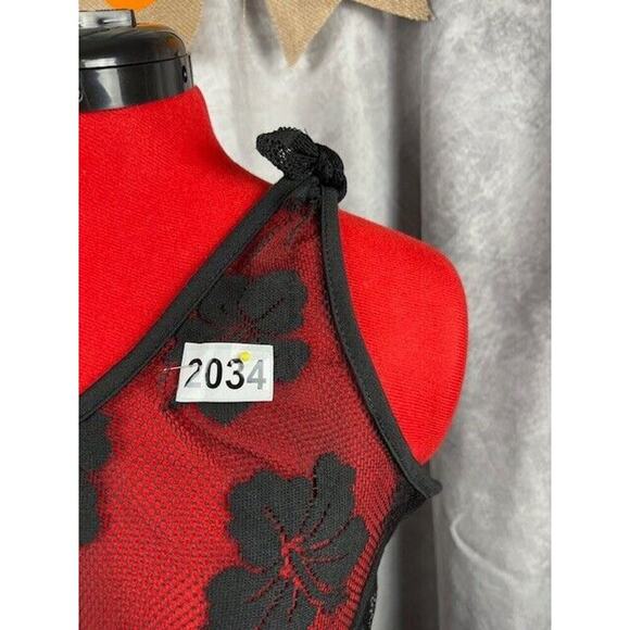 Miken BLACK Juniors' Tie-Shoulder Ruffle-Hem Cover-up Dress, US Small - Picture 2 of 6